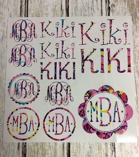 Decal Sheets 12x12