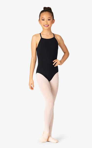 Womens Pinched Back Camisole Leotard