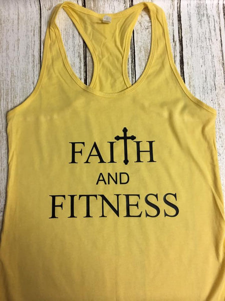 Faith and Fitness Tank Top