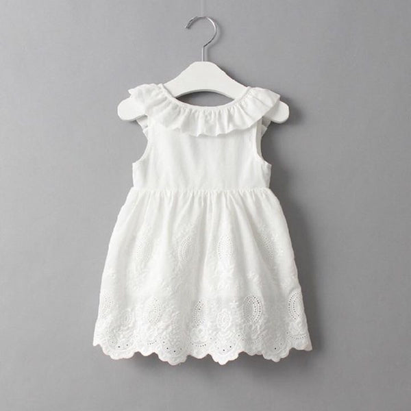 Imperfect-Cotton Toddler Sleeveless Dress