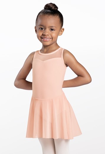 Kids Cotton Sweetheart Leotard