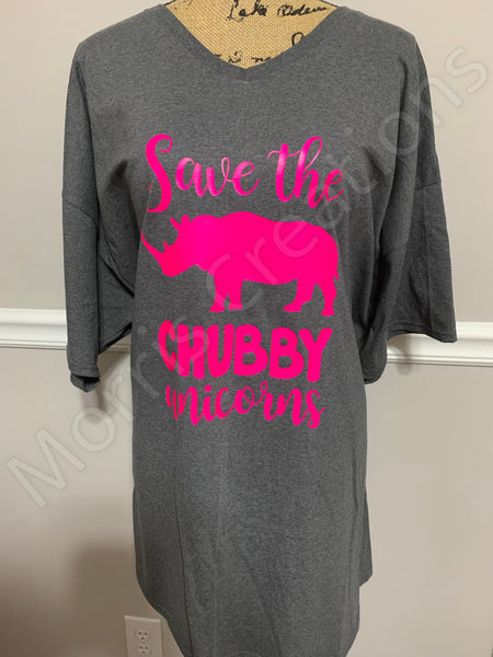 Save the Chubby Unicorn Tshirt